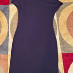 Tomas Maier Navy Blue Studded Boatneck Cap Sleeve Mini Dress Women’s Size 8 Photo 0