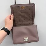 Kate Spade Patterson Drive Maisie Crossbody Bag Mauve Brown Leather Mini Purse Photo 5