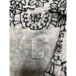 Tweeds 100% cotton black and white collared‎ dress, Size 10 Photo 3