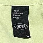 Cider  lime green high waisted wide leg pants Photo 8
