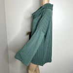 Suzanne Betro Green Textured Cowl Sweater Photo 1