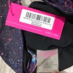 Terez NWT  Hi Shine Sports Bra Midnight Light Show Athletic Racerback Size XL Photo 3