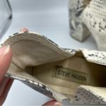 Steve Madden  Rookie Faux Leather Grey Snake Embossed Ankle Boots 9 Western Photo 2