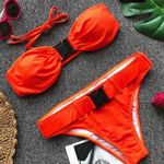 Boutique 2463 Clearance Lara belted bandeau swimsuits Photo 2