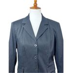 Magaschoni M-A-G  Black Cotton Blazer Size 8 Photo 1