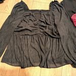 Torrid  Lot 3 Womens‎ PLUS 4 4X Flowy Chiffon Tops Shirts Career Dressy Wear Photo 3