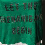 PINK - Victoria's Secret Victoria's Secret PINK Bling St Patrick's Day Top Photo 4