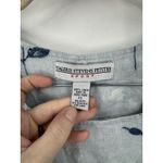 Valerie Stevens VTG  100% Linen Midi Dress Women Petite S Blue Tropical Beach Photo 2