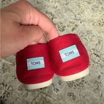 Toms Vibrant Red Casual Slip-Ons Photo 5