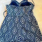 Jack by BB Dakota  Blue & Gray Tribal Print Romper sz 8 Photo 3
