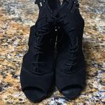 Alexandre Birman  Abbe Suede Peep-Toe Booties sz9 Photo 4