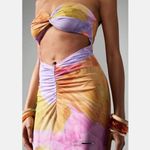 Missguided NWT Cut Out Dress Sz M Long Maxi Length Strapless Magnificent! Photo 2