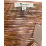 Madewell Space Dye V-Neck Sweater - Mahogany - Size XL - NWT Photo 2