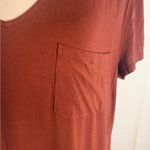 Soma  Red Relaxed Short Sleeve T-Shirt Large Photo 2