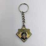 Vintage Pirates Baseball Fine Pewter Keychain Yellow Photo 2