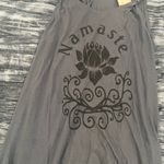 Kathmandu Imports Gray Namaste Tank Top size S/m by Kathmandu Photo 1