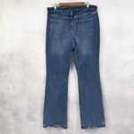 Old Navy  Womens Jeans 16 Flare High Rise‎ Secret Smooth Medium Wash Go See Retro Photo 2
