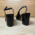 Marc Fisher Black Slingback Heels with Gold Studs side 8 Photo 2