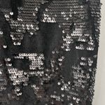 Gianni Bini New  Sequin Velvet Halter Dress Deanna Black Size Small Photo 7