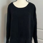 Aventura Organic Cotton Blend Ribbed‎ Hazelton Crew Neck Size XL Blue Photo 0