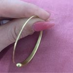 Lucky Brand New without tags  Half Circle Gold Earrings Photo 2