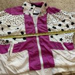 VINTAGE 80s 90s Rafael Womens Track Jacket Large Zip Cotton Blend Pocket Retro Photo 4