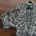 Anthropologie Little Lies Black & WHite Chunky Knit Sweater Size Small / Medium Photo 2