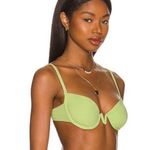 l*space NEW L* Nico Bikini Top Size Small Martine Light Green NWOT Swim Beach Photo 0