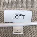 Loft Women’s Wool Blend Gray Button-Up Versatile Cape Poncho Sweater Photo 10