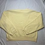 Vintage Gitano Butter Yellow Rockport Mass Crewneck Sweatshirt Size XL Photo 1