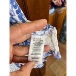 Women's Caroline Constas Blue White
Floral Paisley Lace Crochet Skirt Large White Photo 7