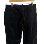 Chico's Chico’s Black Velvet Velour Boot Cut Mid Rise Pants Size 14 Photo 4