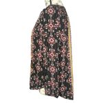 Mason & Belle X-SMALL Black Axelle Tie Front Top - Stitch Fix Boho Bead Detail Photo 2