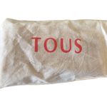 Tous Genuine Pebble Leather Zip~Around Wallet Cognac Dustcover Flaws Photo 4