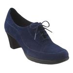 Clarks  Bendables Honest Q Water-Resistant
Lace Up Oxford Booties Navy Blue 6.5 Photo 0