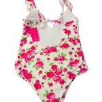 Betsey Johnson Bersey Johnson One Piece Ruffle Floral Swimsuit Padded 
Love Always Size XL NWT Photo 7