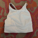 Lululemon  white cropped high waisted tank  Photo 0