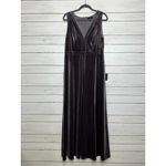 Lulus  Beautiful Night Dusty Purple Velvet Sleeveless Maxi Dress Plus Size 1X Photo 2