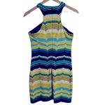 Trina Turk ROCHELLE BLUE LIME GREEN SLEEVELESS DRESS 6 Photo 4