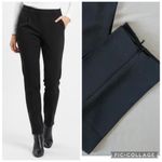 Trouvé Pants Zipper Cuff Ankle Tapered Pleated Trousers 4 Work Office Business Black Photo 1