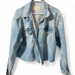 We The Free  Distressed Denim Jacket Photo 0