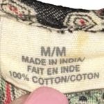 Denim & Supply Ralph Lauren Denim & Supply Ralph Lauren Boho Floral Peasant Gauze Top Size Cotton Medium Photo 8