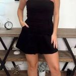 Day+Moon Women’s‎ Strapless Romper Skirt Denim 90s Rachel Black Size Large Photo 0