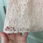 Loft NWOT  women’s pale pink lace thick strap lined tank blouse‎ XS Photo 1