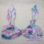 Beach Riot NEW Free People Poppy Bikini Top candy skies tie dye, XL Photo 2