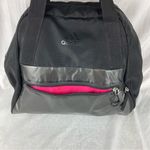 Adidas Hybrid Shoulder Tote Duffel Sports Gym Bag Black w/ Hot Pink Liner Photo 2