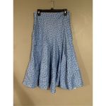 Charter Club  Blue Print A Line Skirt Vintage Size 8P Photo 4