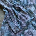 Dantelle  Gray Floral Bell Sleeve Blouse XL Photo 1