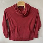 L.L. Bean Cozy Pullover Women's Size XL Red Cowl Neck Sweatshirt 290312 Photo 0