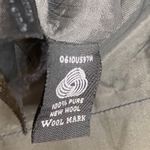 Vintage: Emanuel Ungaro ©️1990 ☻︎ Wool Menswear Inspired Pencil Skirt ☻︎ Grey Black Size 8 Photo 11